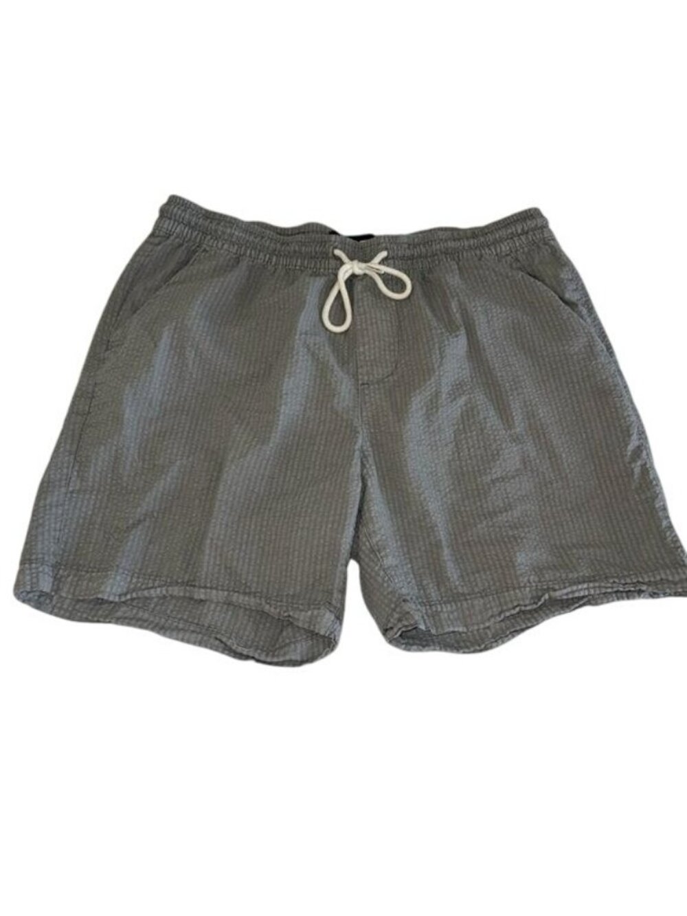 RSQ Mens Cotton Pull On Shorts L Gray Made In Bangladesh